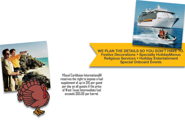 SAVE UP TO 40% OFF ORIGINAL PRICES ON SELECT HOLIDAY SAILINGS!!!