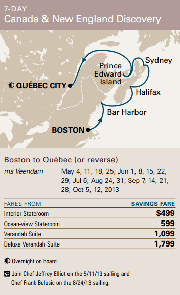 7-Day Canada and New England Cruise Deals from $499