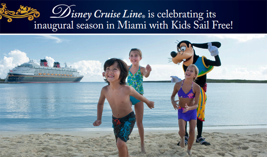 Kids Sail Free from Miami Cruise Discount 