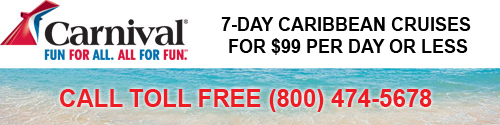 Carnival $99 Per Day Cruises to the Caribbean