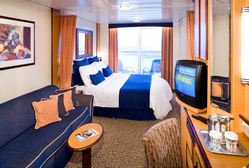 Balcony Cabin on a Cruise Ship