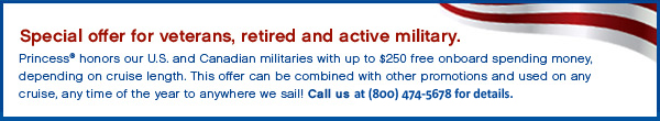 princess military discount cruises-offer